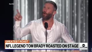 Tom Brady gets roasted by celebrities, comedians