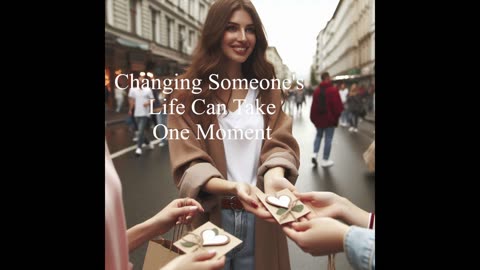 Changing Someone's Life Can Take One Moment