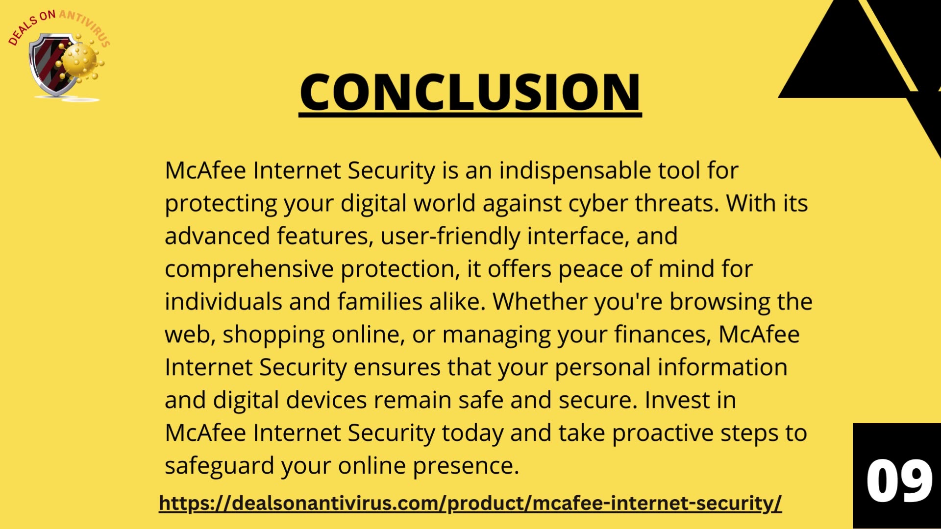 McAfee Internet Security Protecting Your Digital World