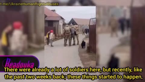 Video of forced Ukranian military conscriptions in Transcarpathia on ethnic nationalities