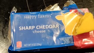 Eating Happy Farms Sharp Cheddar Cheese, Dbn, MI, 5/9/24