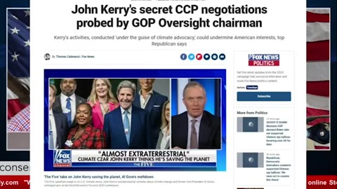 Conservative Daily: John Kerry and U.S. Government Ties to the CCP