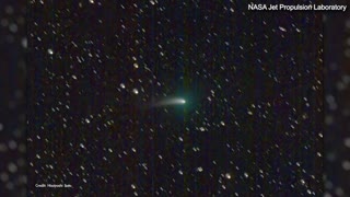 How to see green comet