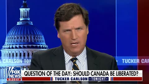 Tucker Carlson mocks an NDP MP who unsuccessfully tried to pass a motion in Parliament to condemn his comments about liberating Canada from Trudeau