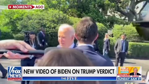Head the Biden Crime Family asked if he's worried if what happened to Trump Might happen to him