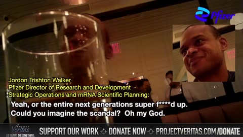 Project Veritas drops another bombshell video capturing the Pfizer Director