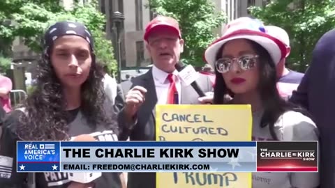 Latinos in New York Support Trump - Interviewed by Ben Bergquam on Charlie Kirk Show