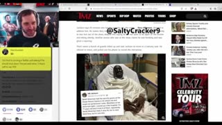 SALTY CLIP 61 RACISM HURTS BIRDS AND ELDERLY BLACK MAN IN BLACK FACE GETS ROUGHED UP