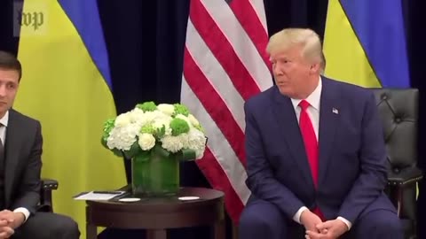Trump Zelenskiy infamous meeting