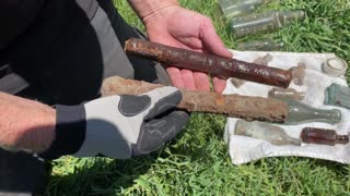 Dueling Pistols Found Bottle Digging
