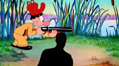 Daffy Duck & Egghead #popcoorn #cartoon #daffyduck