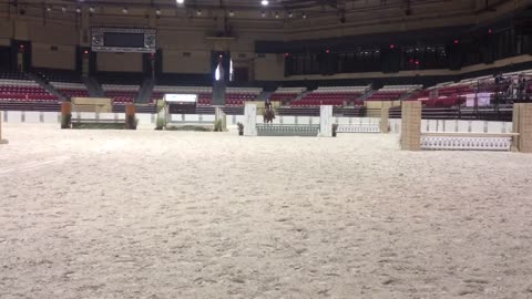 BEST Indoor Classic June 2013 - Deb and Darby, 2'3 Open Hunter