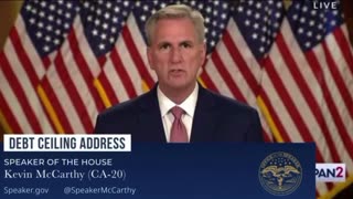 Speaker McCarthy addresses the nation The greatest threat to our future is the National Debt