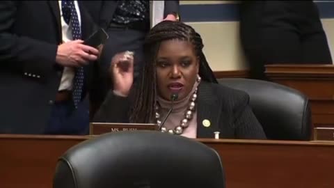 Rep. Bush Attempts to Confront Witness With Quote They Never Said