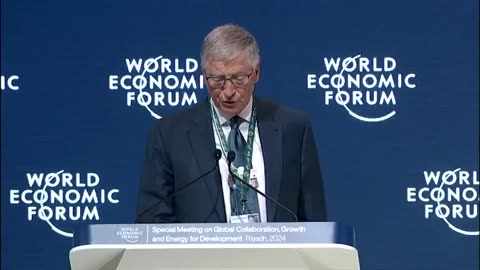 Bill Gates World Economic Forum