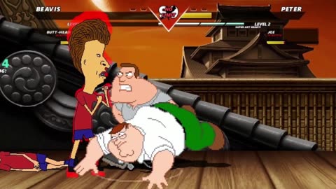 BEAVIS BUTTHEAD vs PETER JOE - (Hardest AI)