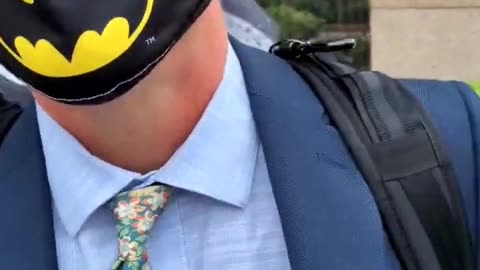 Batman Mask Wearing Lobbyist Chastises Mask Protesters, Later Caught Not Wearing One at Restaurant