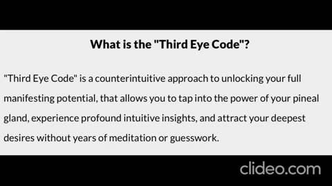 The Third Eye Code Reviews - Is Nicole Campbell Third Eye Code eBook Legit?