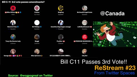 Convoy Shenanigans with @BJDichter Bill C11 bonus internet censorship passes in Canada aka Kanukistan ReStream #23 Kanukistan Files