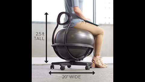 Gaiam Classic Balance Ball Chair Ball - Extra 52cm Balance Ball for Classic Balance Ball Chairs