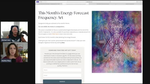 What is the energy forecast for the coming month bringing from an intuitive perspective-