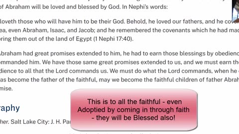 Abraham Father of Faithful - Adoption to All who come Into Gospel -5-3-24