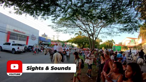 [4K] PLAYAS DEL COCO // Tope Nacional Festival // Horse Parade [#tourism]