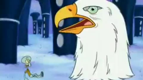 I an Eagle ! #meme #eagle #spongebob