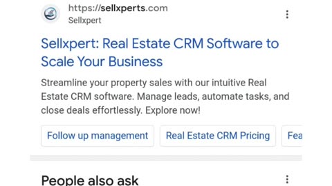 Sellxpert's Follow-up Management Features