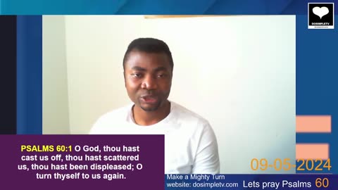 Psalms 60 - O turn thyself to us again. II DosimpleTV