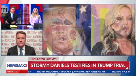 Mike Davis on Newsmax: “Stormy Daniels Is Certainly A Performer”