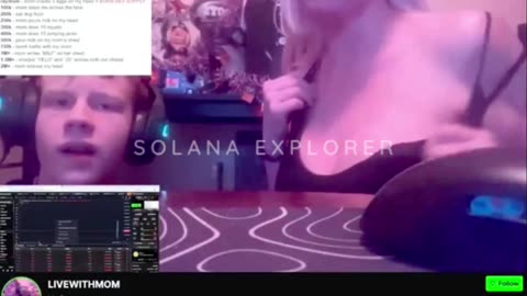 Son uses Hot Mom to create a crypto project