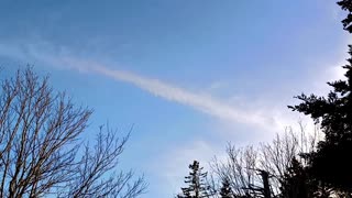 Chemtrails and manmade clouds April 18 2024