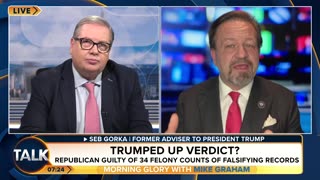 The Trumped Up Verdict. Sebastian Gorka with Mike Graham on TalkTV