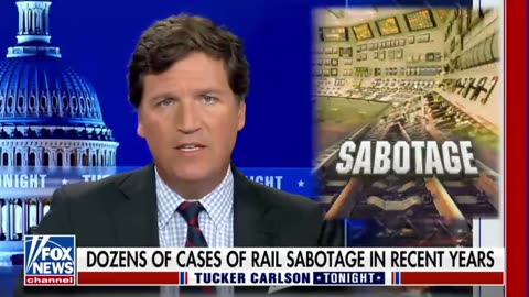 Tucker Carlson on the train derailments