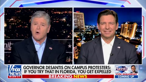 DeSantis Rips Campus Protesting In Dem States, Says Florida Will Not Be 'Running Daycare Centers'