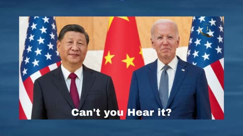 Can't you hear it? Biden and Xi