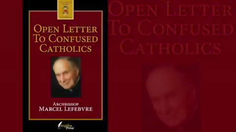Open Letter to Confused Catholics (COMPLETE)
