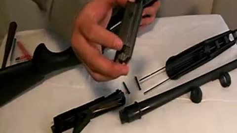 Benelli Super Nova 12 gauge pump action shotgun field strip and assemble
