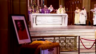 Cardinal George Pell's body lies in state in Australia