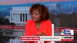 Jean-Pierre Repeats False Claim that Biden Lowered the Federal Deficit