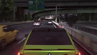 BMW G80 slips pass cop
