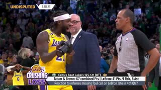 LeBron goes berserk after refs miss 'gut-wrenching