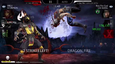 Fatal Edenian Tower Battle 200 [ Mortal Kombat ] + Reward