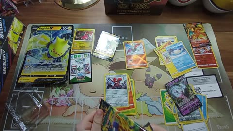 two charizards in one set Regieleki V collection