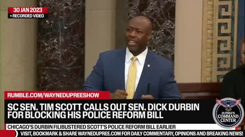 Dick Durbin Blocked Tim Scott's Police Reform Bill; He Responds