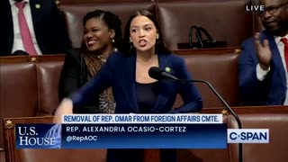 WATCH: AOC Goes Crazy and Throws Speech on the House Floor