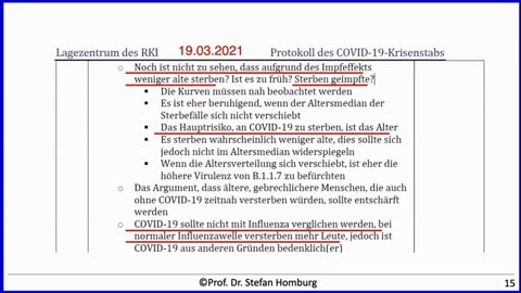 RKI-Protokolle - Eröffnungsvortrag von Prof. Dr. Stefan Homburg bei RKI-Files in Wien