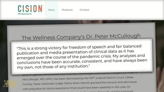 Lawsuit Against Dr. Peter McCullough Dismissed