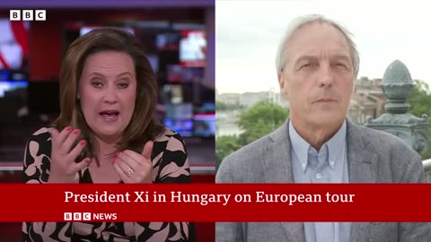 China's President Xi arrives in Hungary onnext leg of Europe tour | BBC News